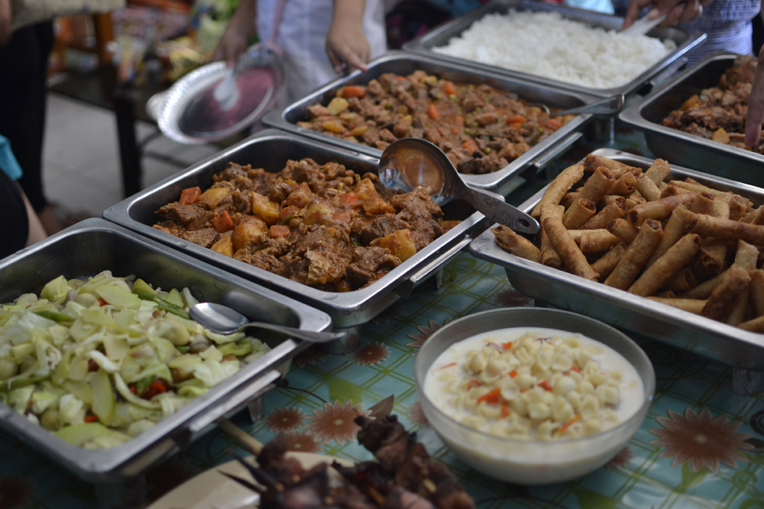 Das große Weihnachtsbuffet